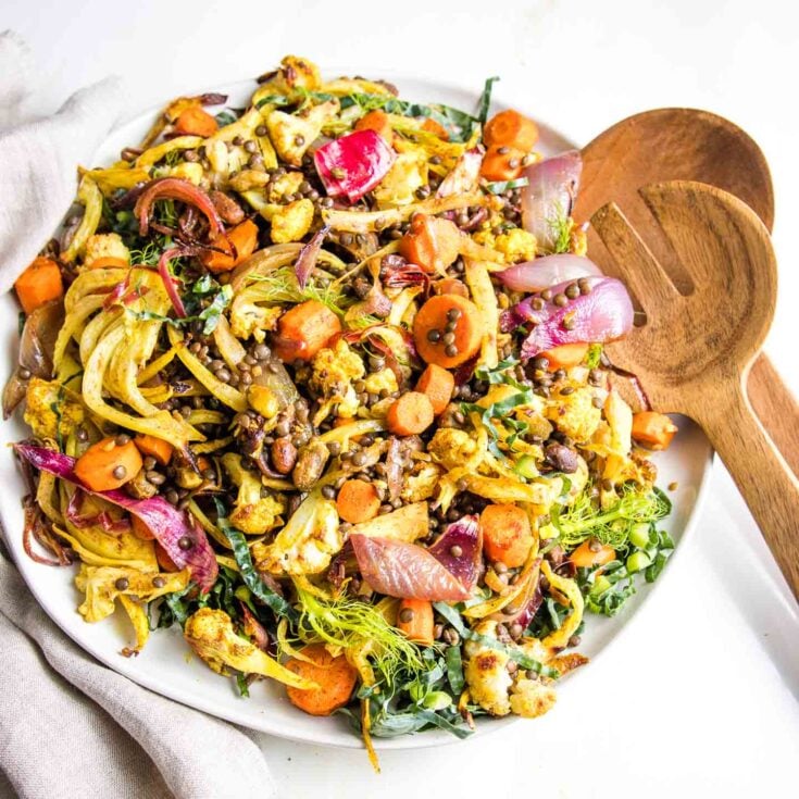 Autumn Harvest Lentil Salad