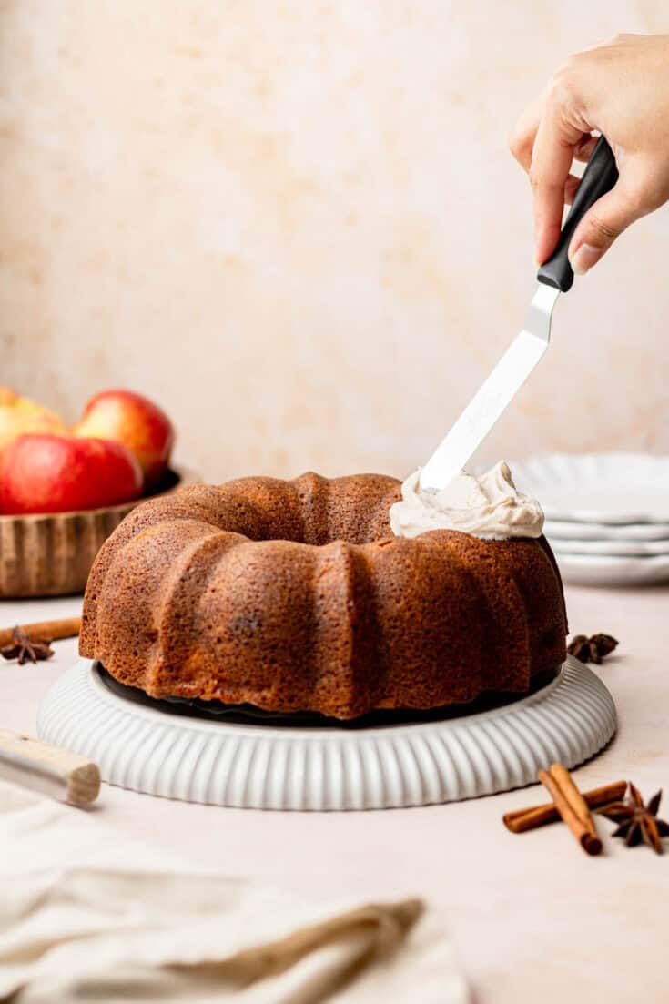 Spiced Orchard Ribbon Bundt