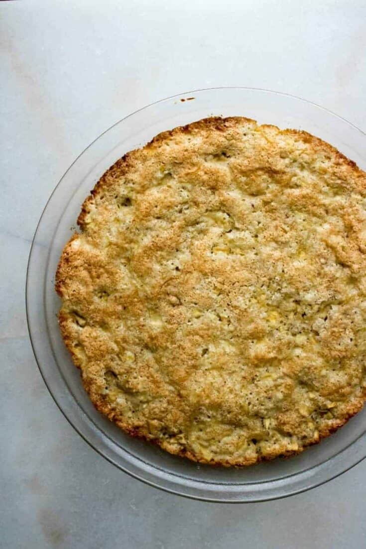 Maple-Butter Apple Streusel Skillet