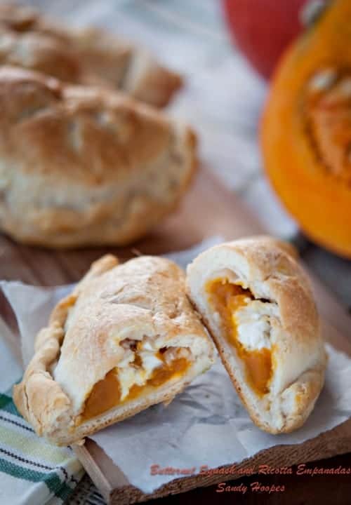 Golden Squash & Ricotta Hand Pies