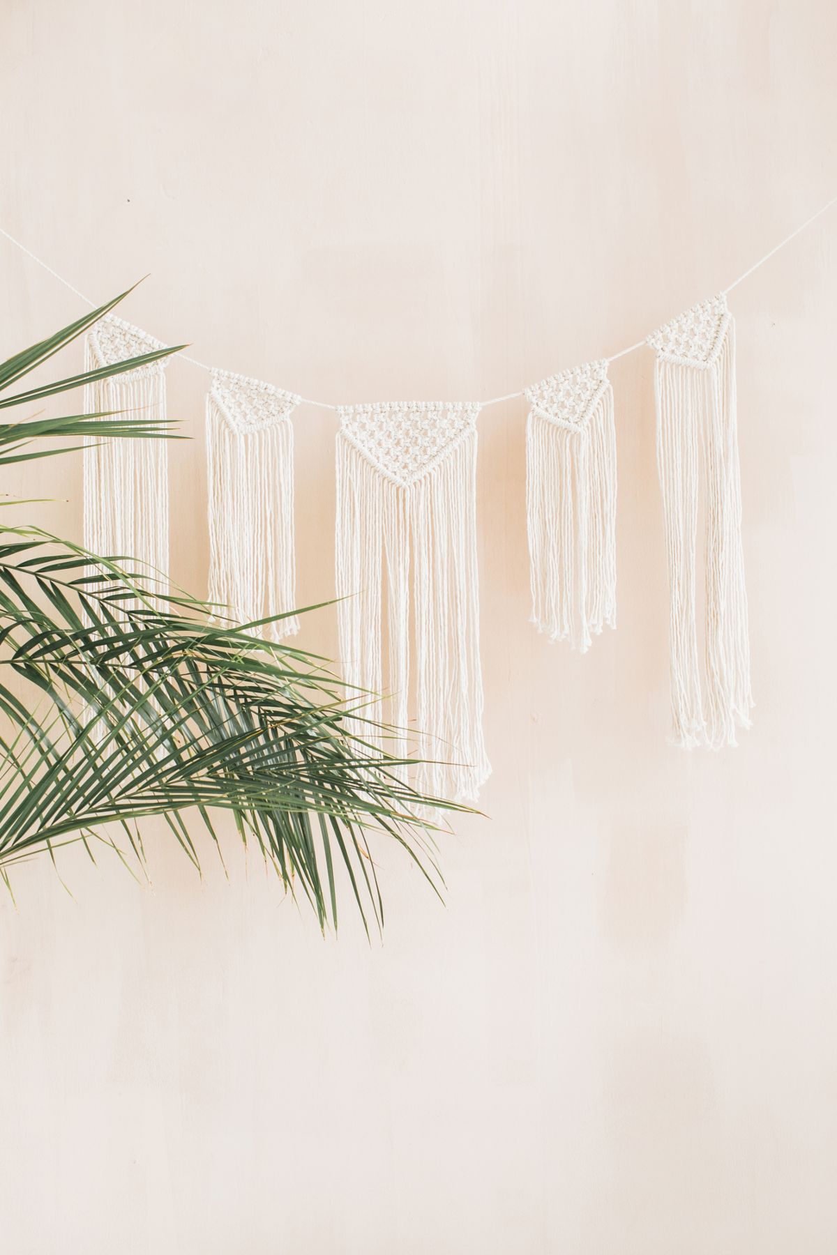 Woven Macrame Garland for an Effortless Boho Statement