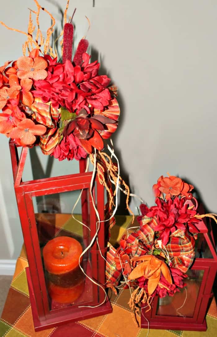 Autumn Glow: Romantic Porch Lanterns