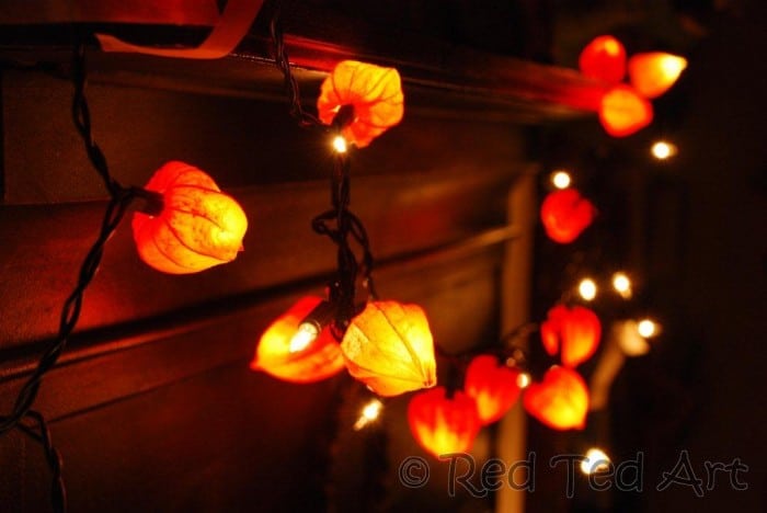 Harvest-Glow Leaf Fairy Lights