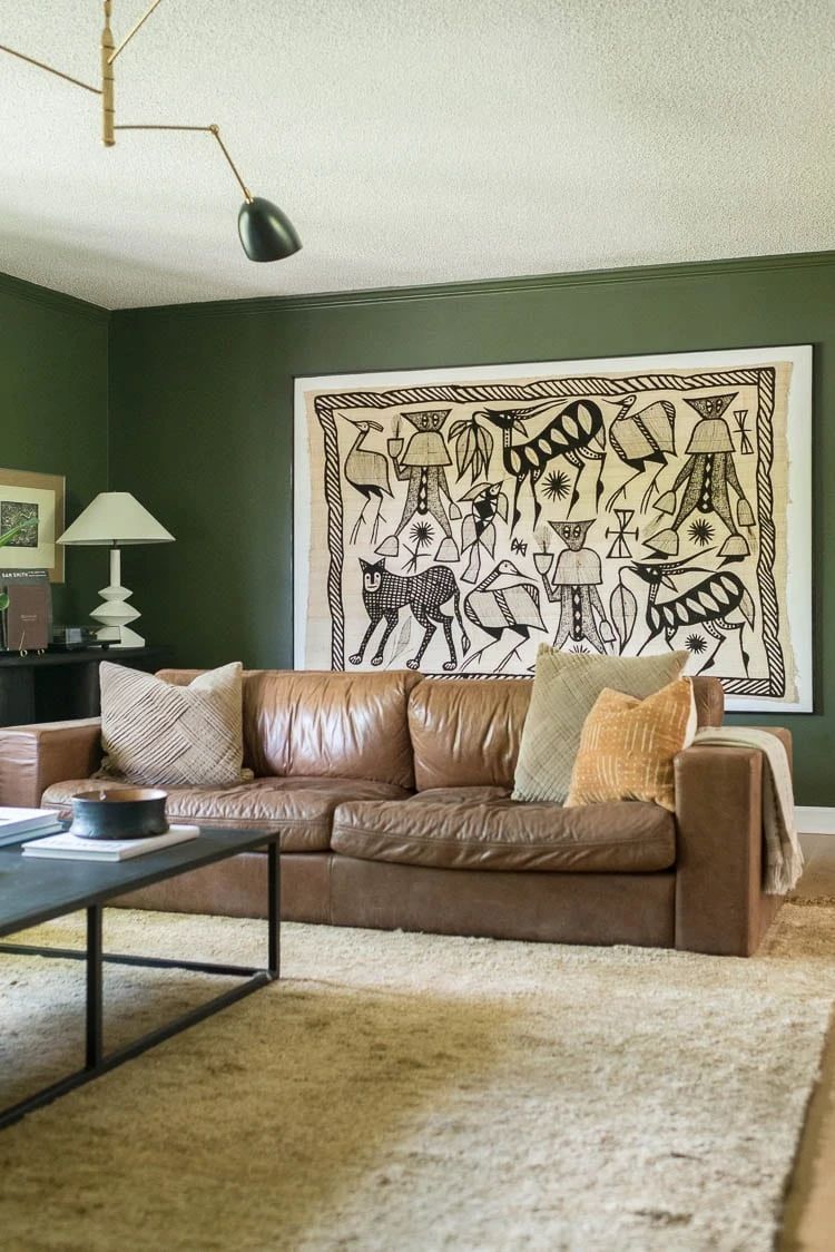 Statement Tapestry as Focal-Point Wall Art