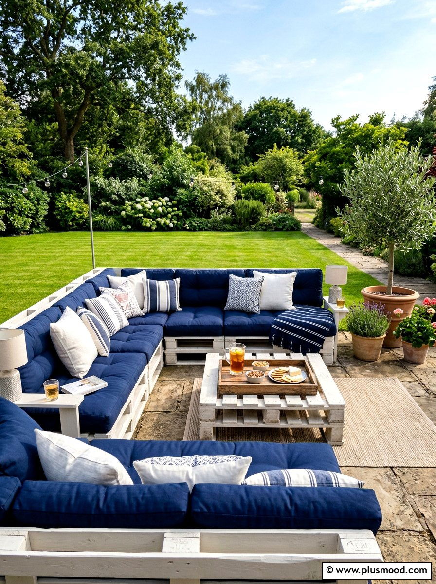 Expand Seating With a Pallet-Based Sofa