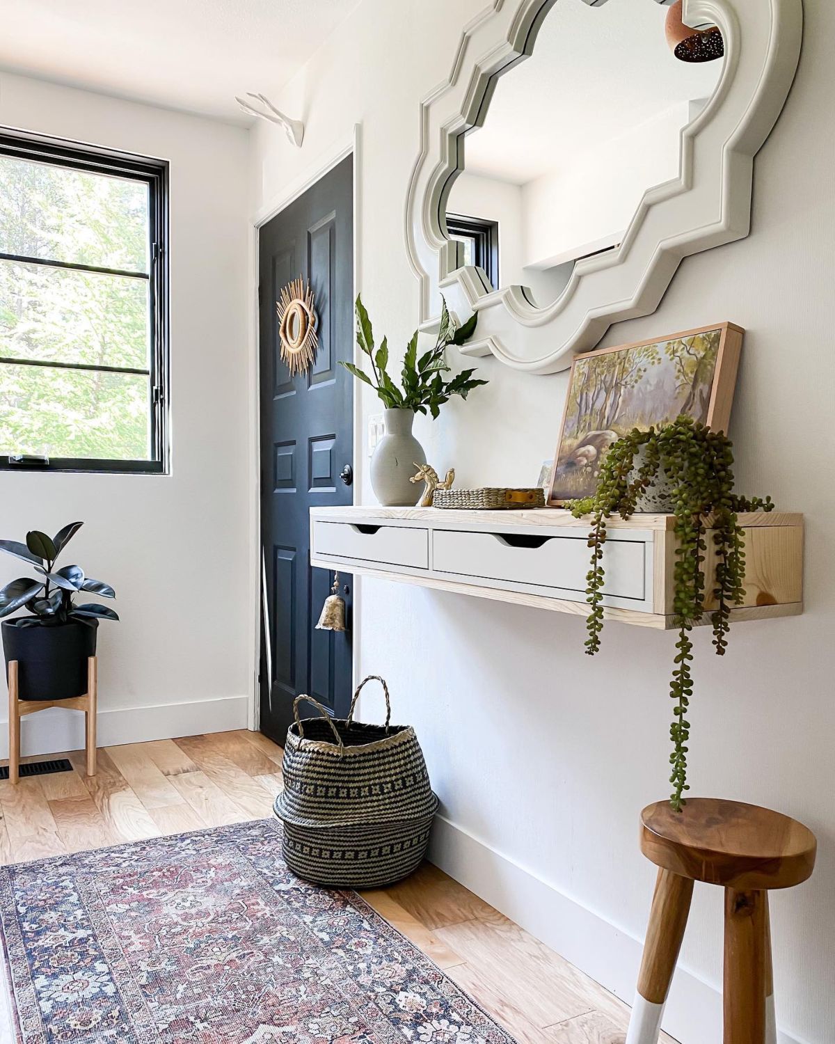 Sleek Wall-Mounted Organizers for Your Entryway