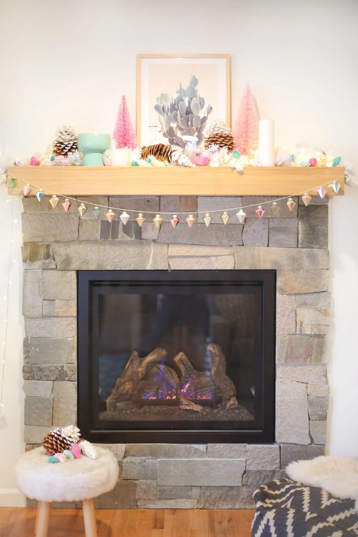 Ornament Garland: Craft Your Winter Story