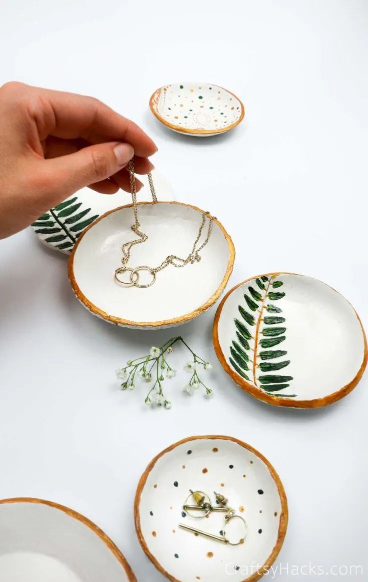 Jewelry Trays: Air-Dry Clay Dishes That Refresh Your Space