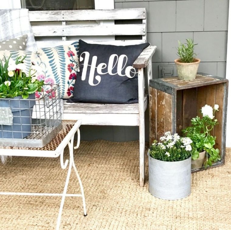 Charming Summer Idea: Summers Day On A Porch Decor