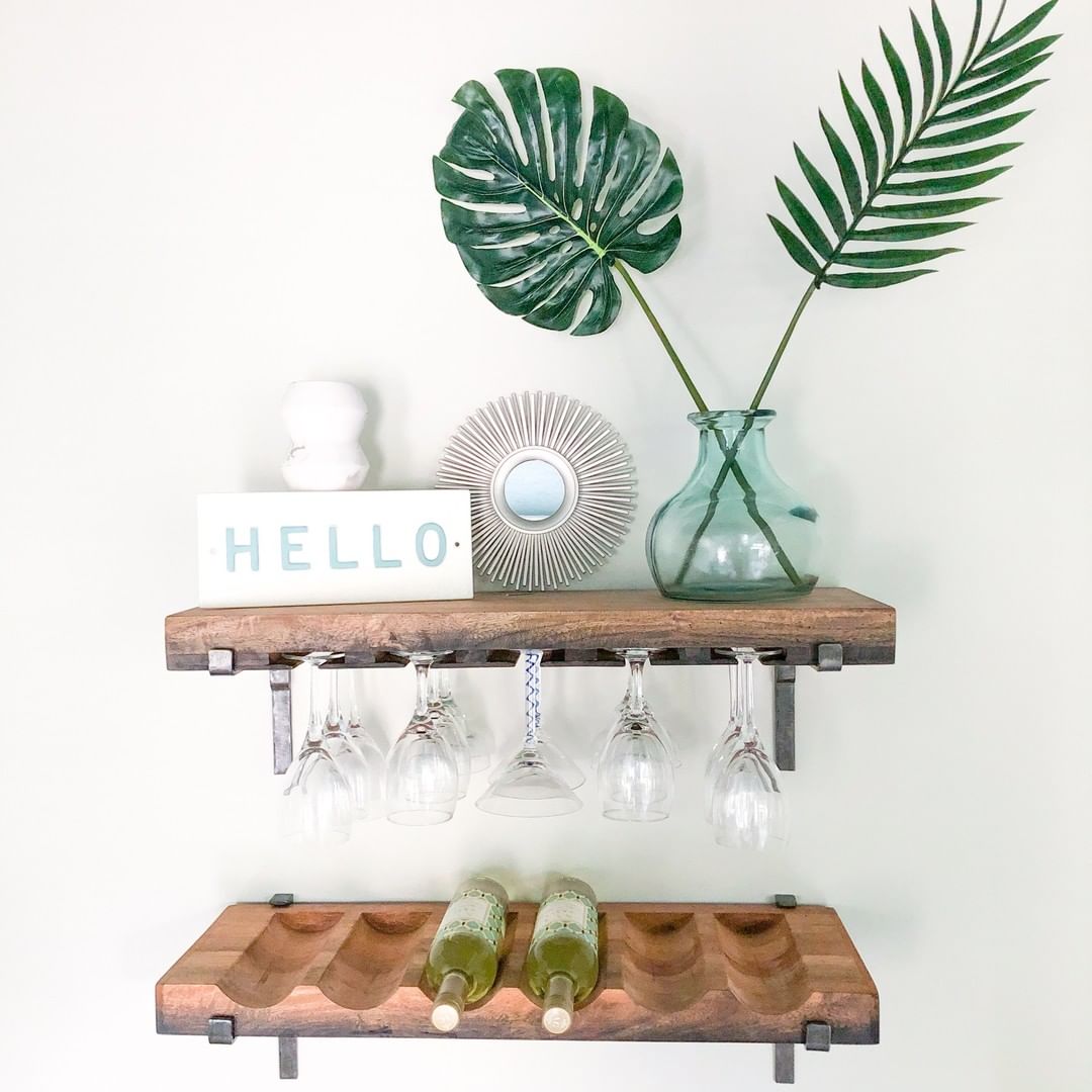 Charming Summer Idea: Summer Wine Rack