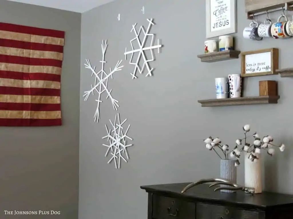 Pressed Popsicle Snowflakes: Easy, Colorful Craft for Kids