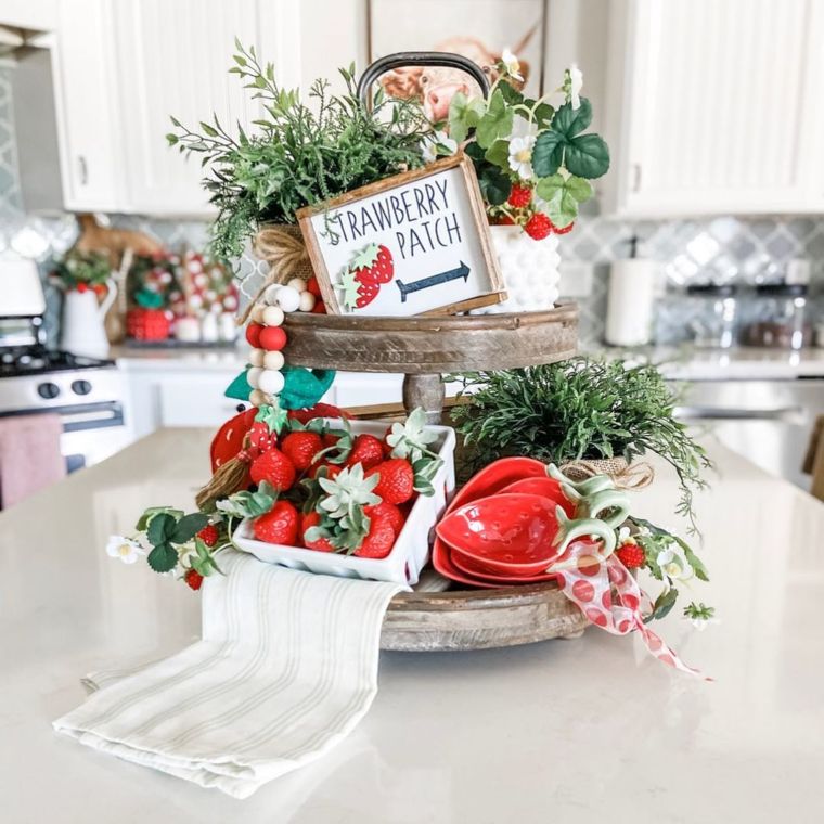 Charming Summer Idea: Strawberries In Summer
