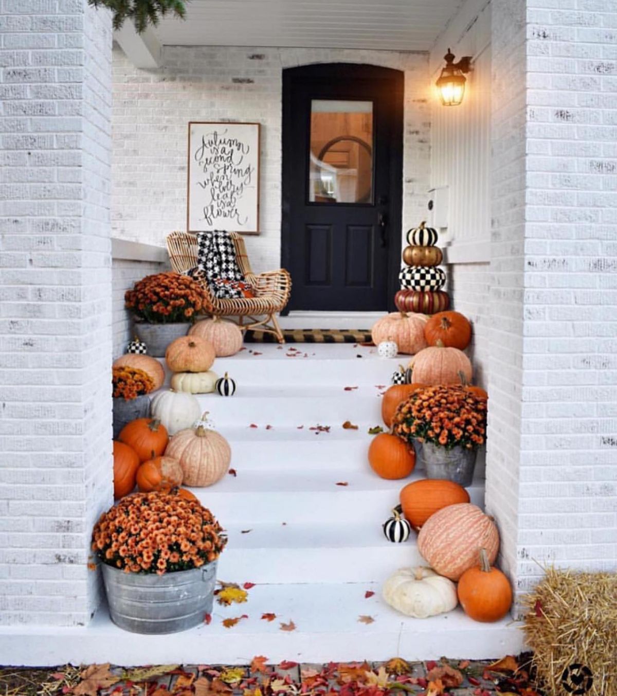 Stairway of Autumn Charm