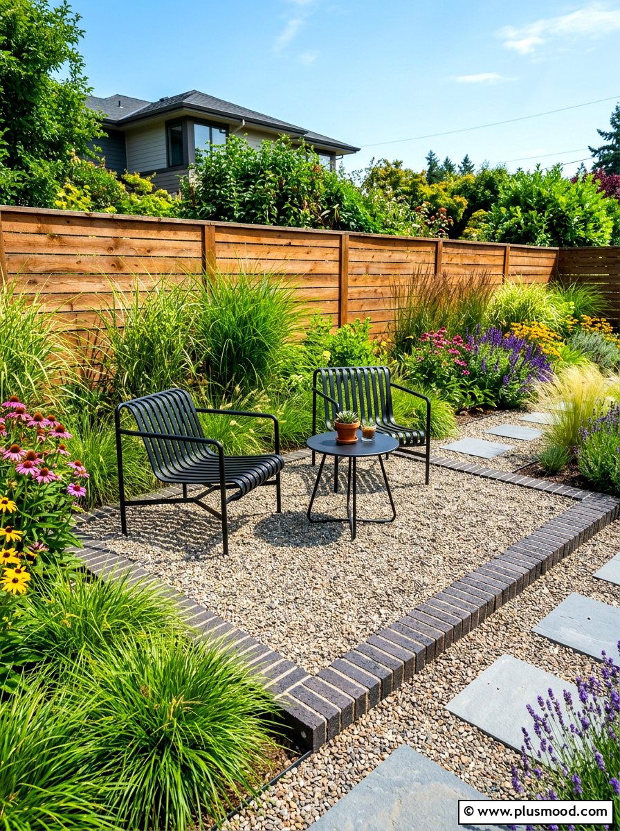 Carve Out a Casual Gravel Lounge