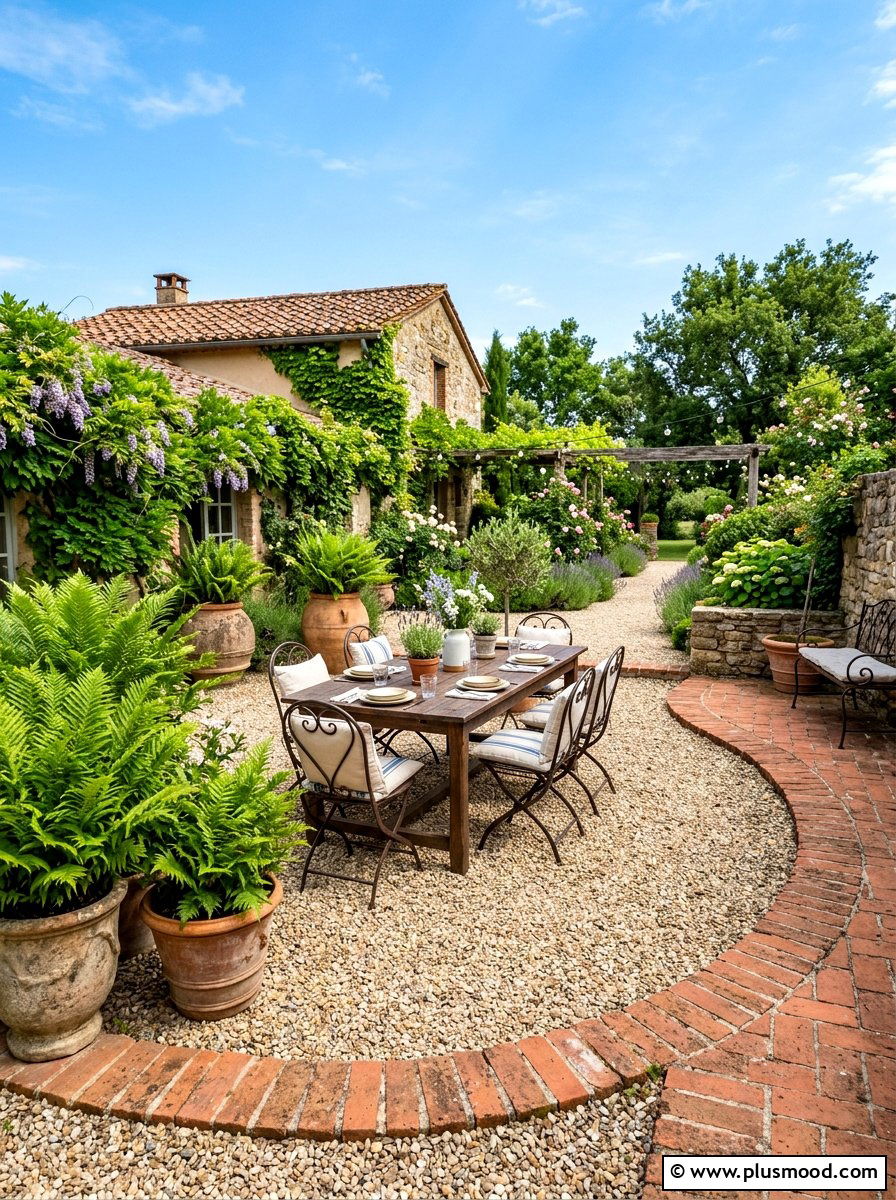 Turn Loose Stone Into a Flexible Patio