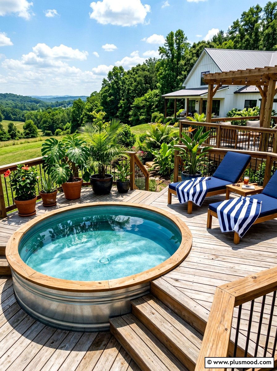 Make a Compact Pool Feel Like a Retreat