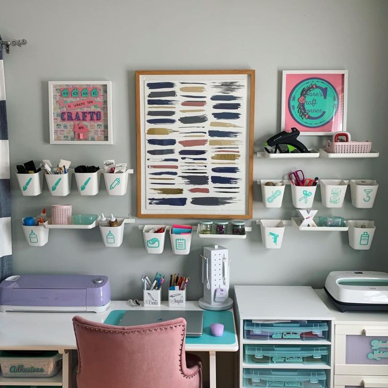 Suspended-Bucket Maker’s Workbench