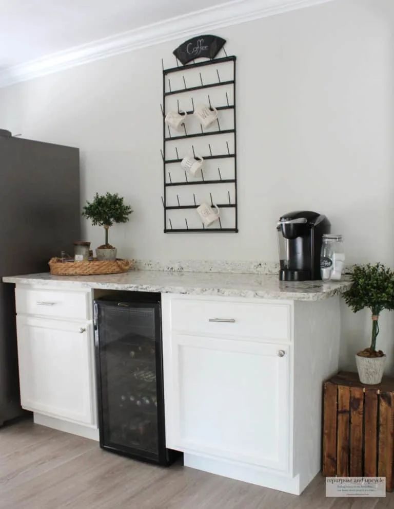 Build a Rustic DIY Beverage Bar Station From Scratch
