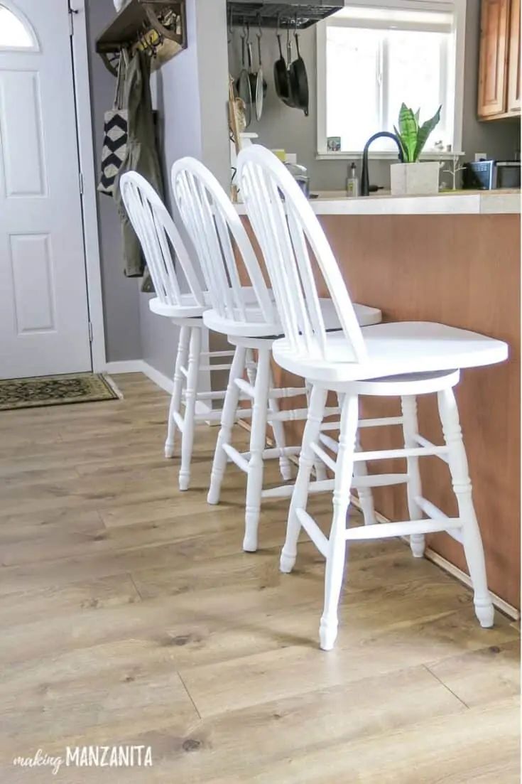 DIY Wooden Bar Stools Custom-Made for Your Man Cave