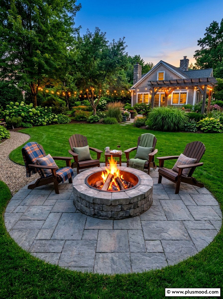 Make a Simple Fire Spot the Heart of the Yard