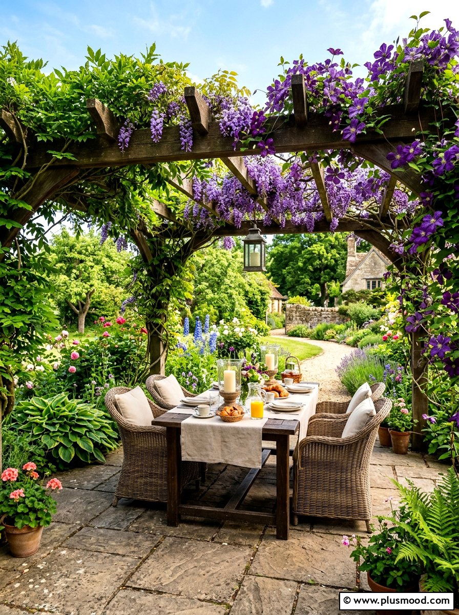 Grow a Living Ceiling Over the Patio