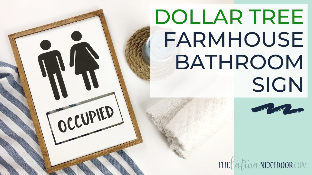 Charming Farmhouse Privacy Sign for the Door