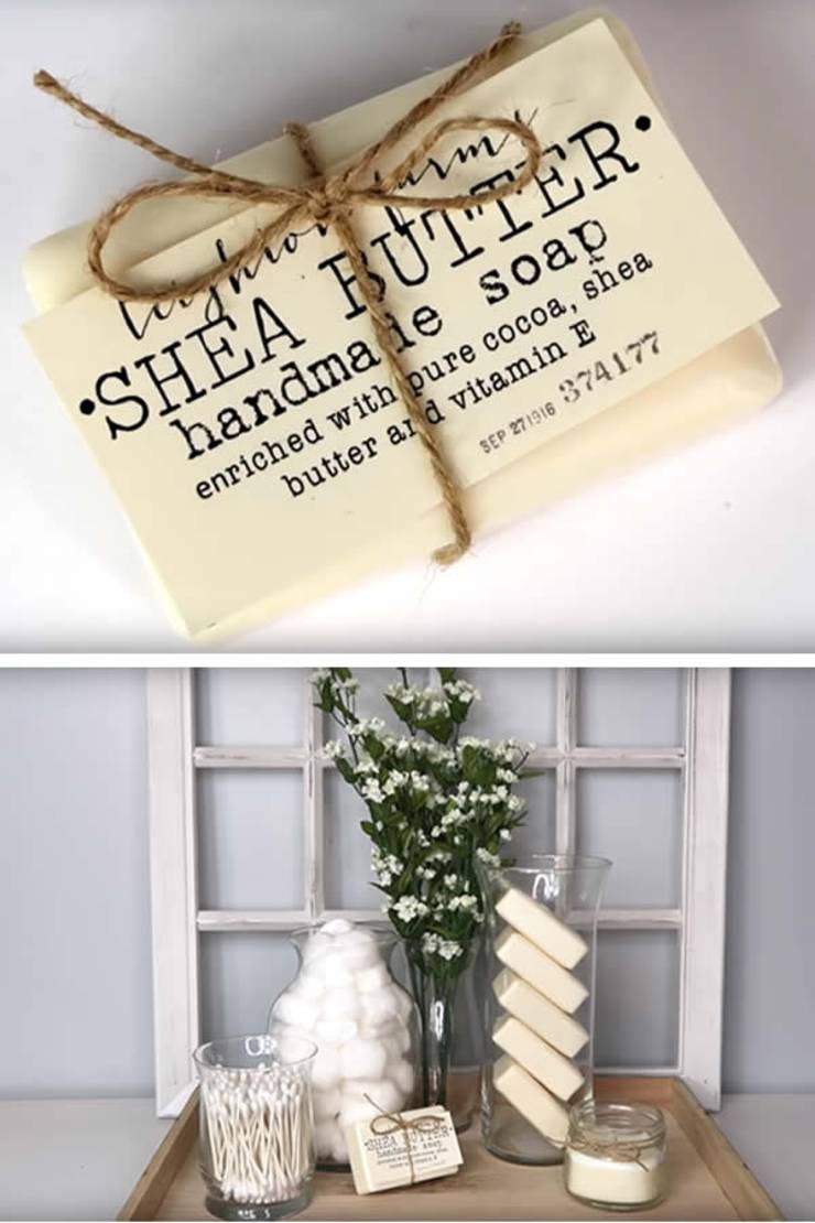 Artisanal Shea Butter Soaps for a Spa Vibe