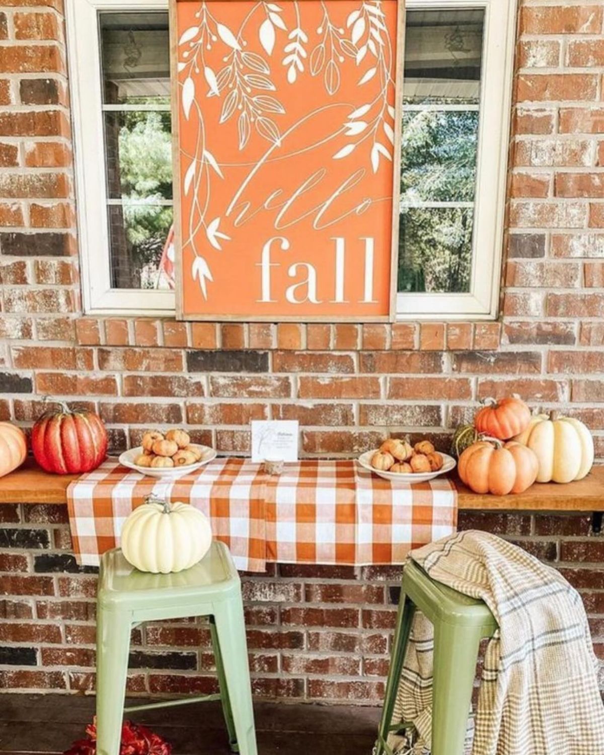 Embracing Autumn’s Orange Glow