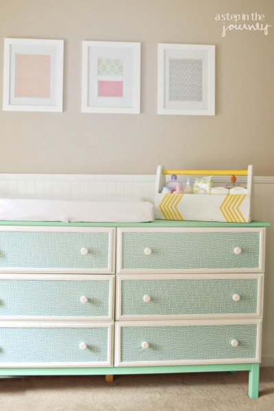 Bold Fabric Fronts