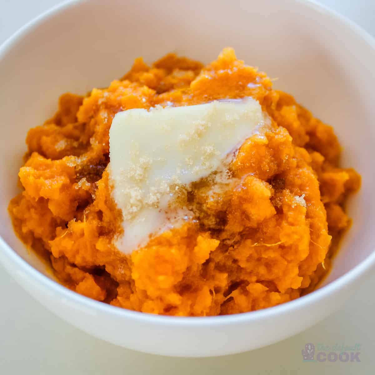 Slow-Simmered Maple-Orange Sweet Potato Mash