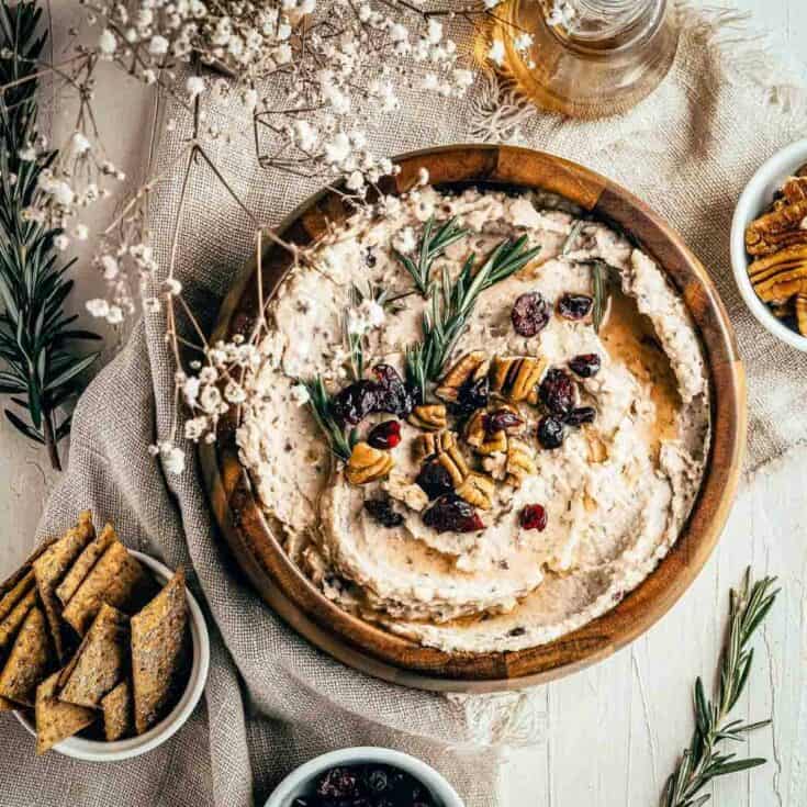 Autumn Cranberry & White Bean Spread
