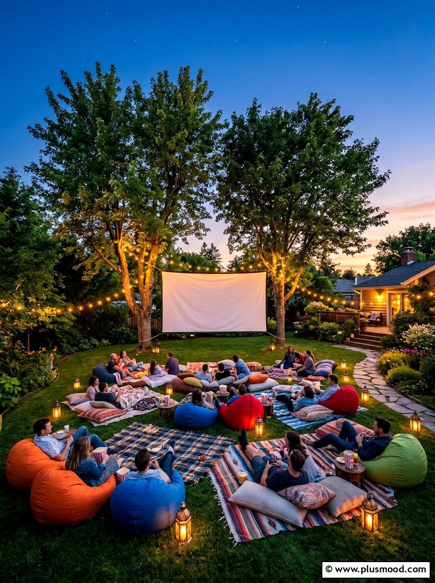 Plan a Low-Key Outdoor Movie Night