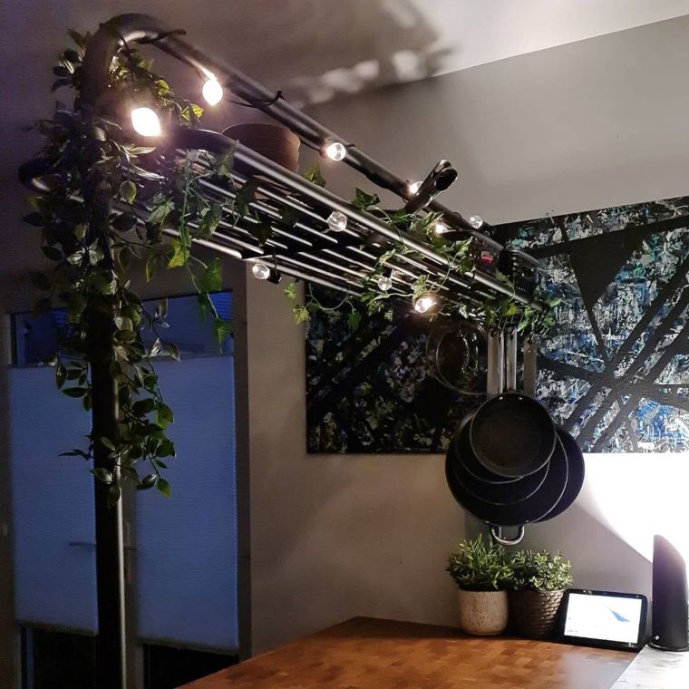 Overhead Greenery Rail