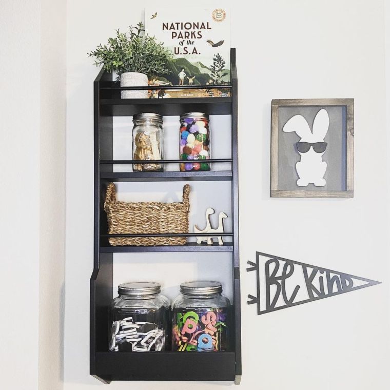 Playroom Storage on Display