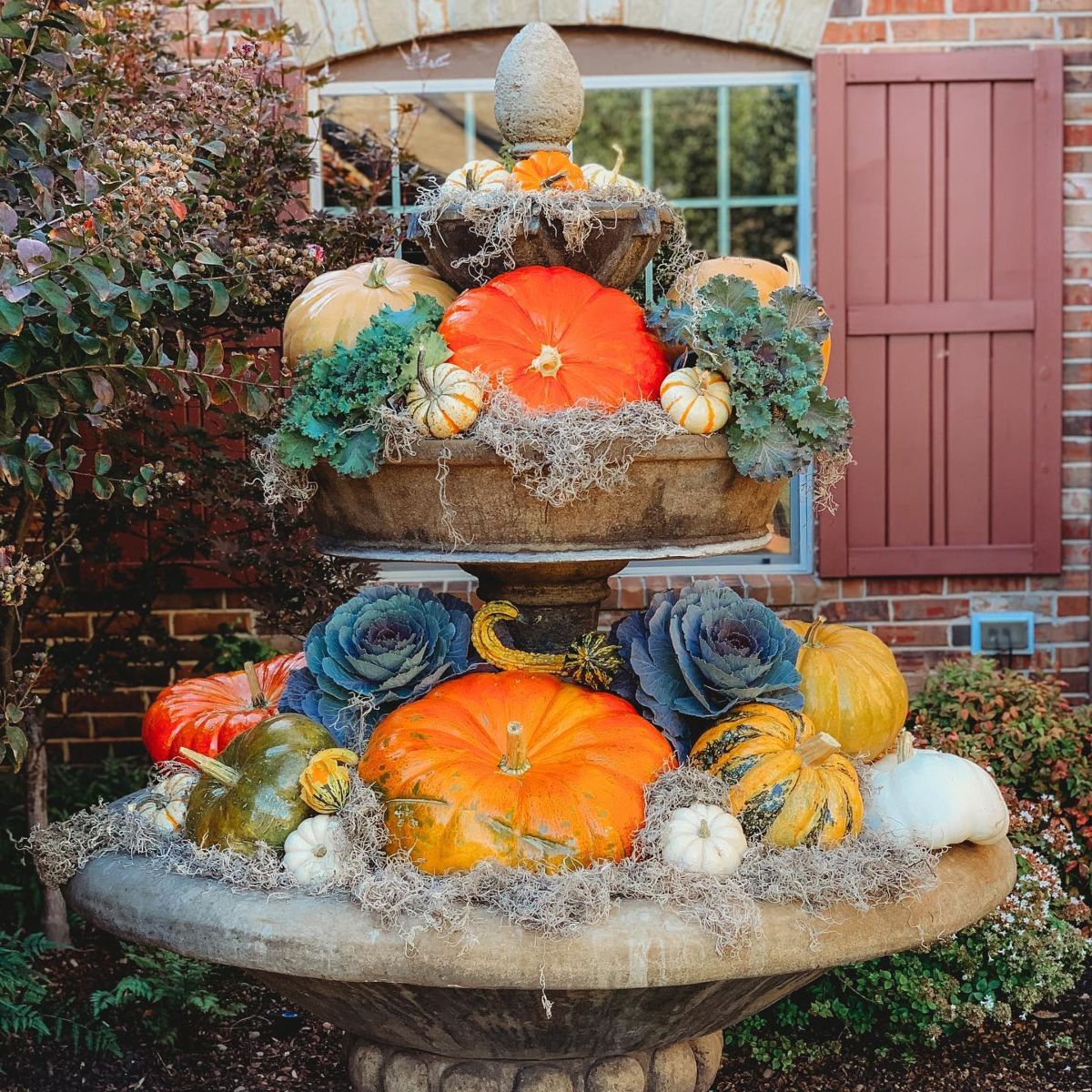 Enchanting Fall Fountains