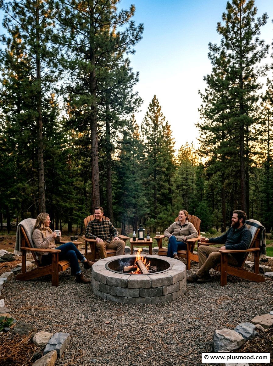 Build the Yard Around a Fire-Side Circle