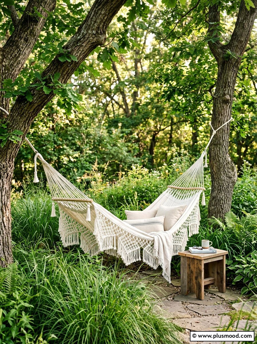 Claim the Shadiest Corner for a Hammock