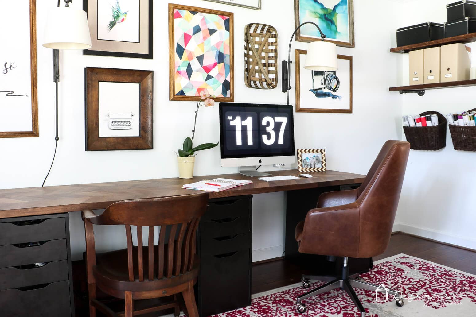 Elevate Your Workspace with a Chic IKEA ALEX & BARKABODA Desk Hack