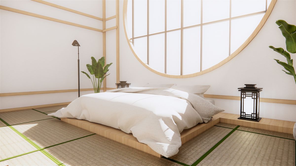 Zen-Inspired Japanese Bedroom Retreat