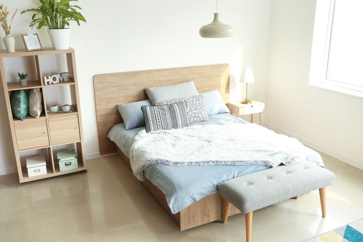 Bright and Airy Modern Bedroom Design
