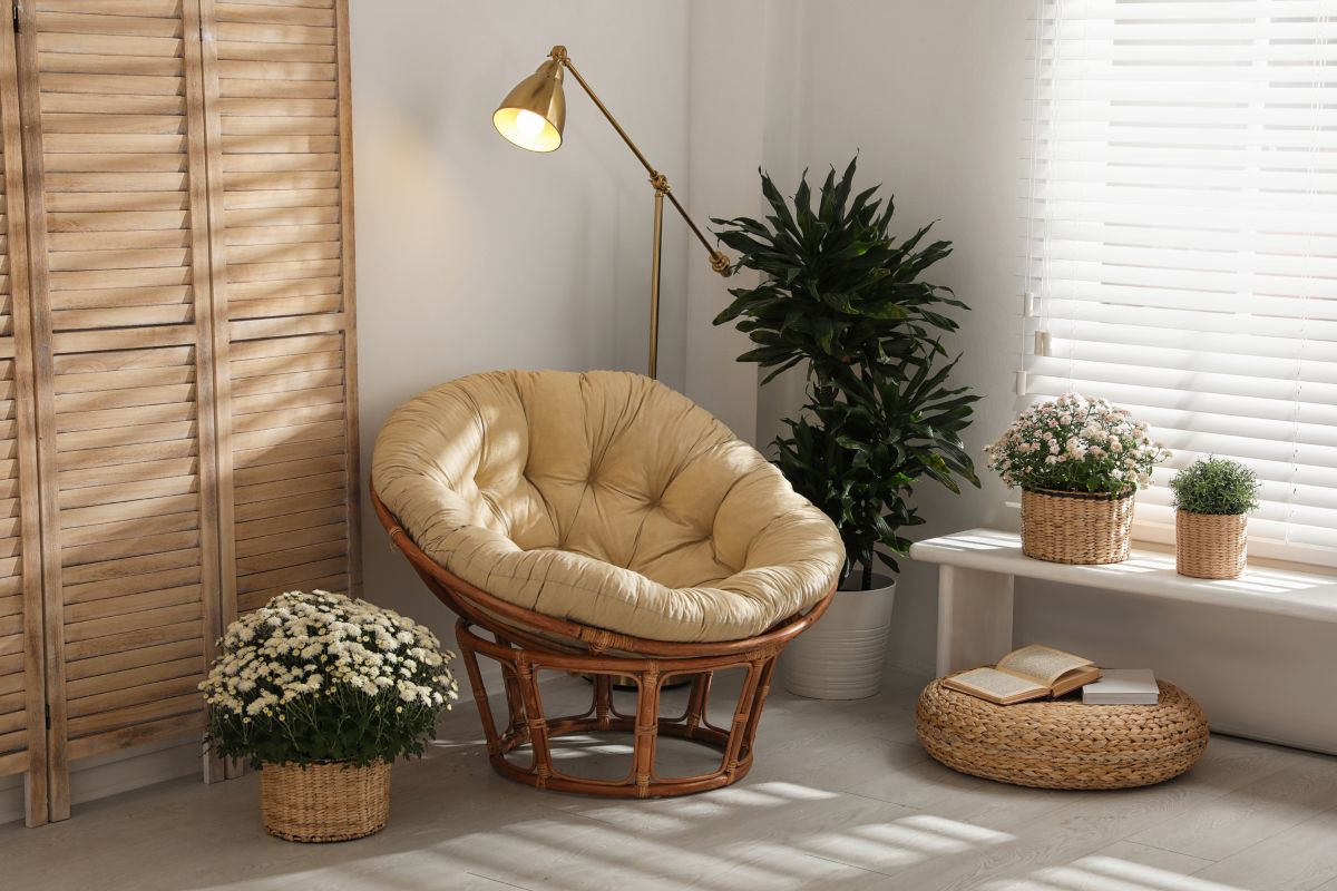 Texture-Rich Wicker and Woven Accents