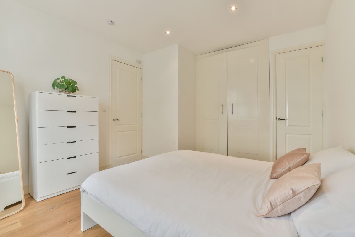 Serene White and Whisper-Pink Retreat