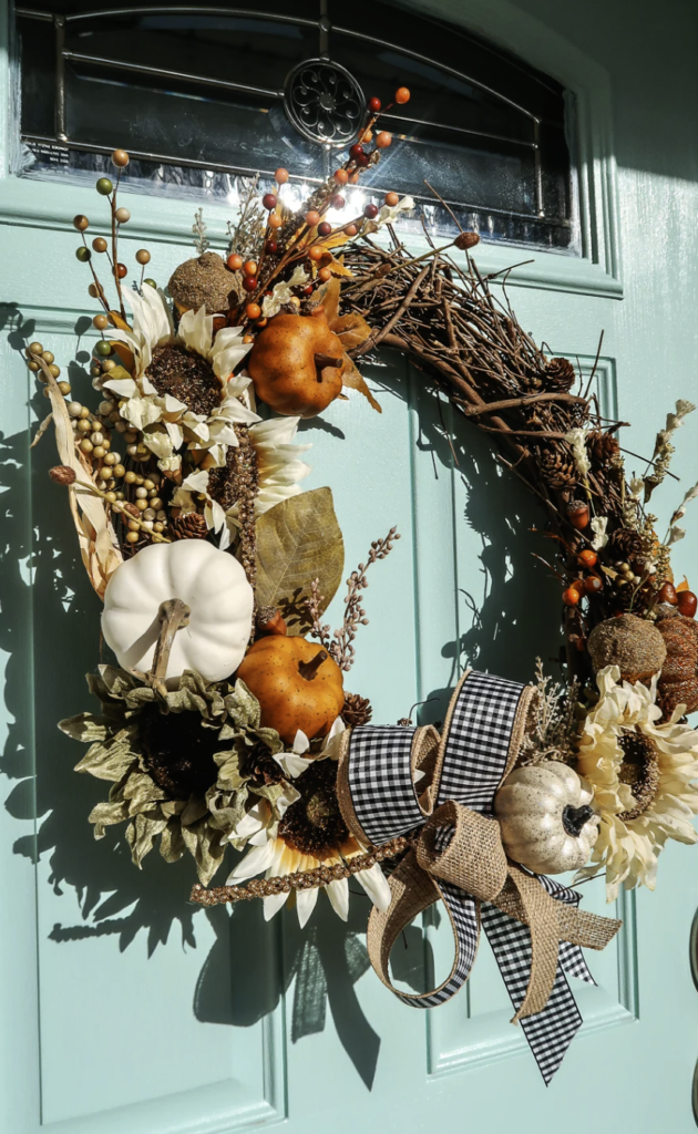 Vibrant Harvest Wreath