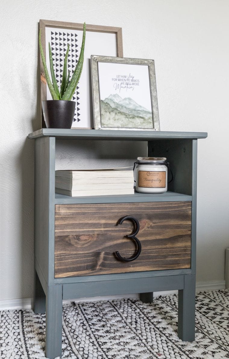 Simple Colorblock Nightstand