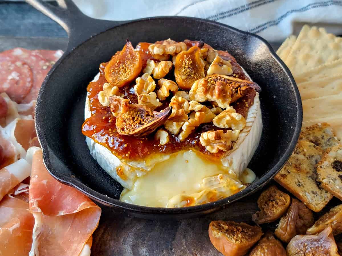 Fig & Walnut Brie Blossoms