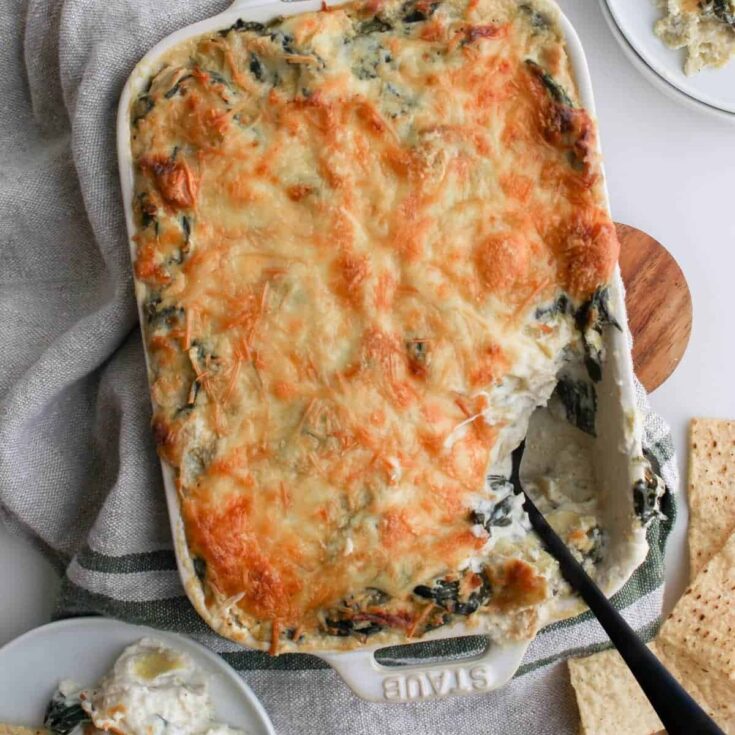 Lemony Spinach & Artichoke Bake
