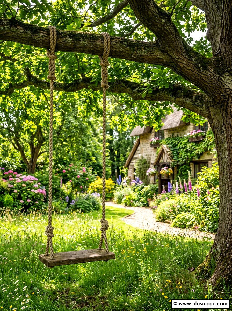 Add a Classic Swing to the Shade