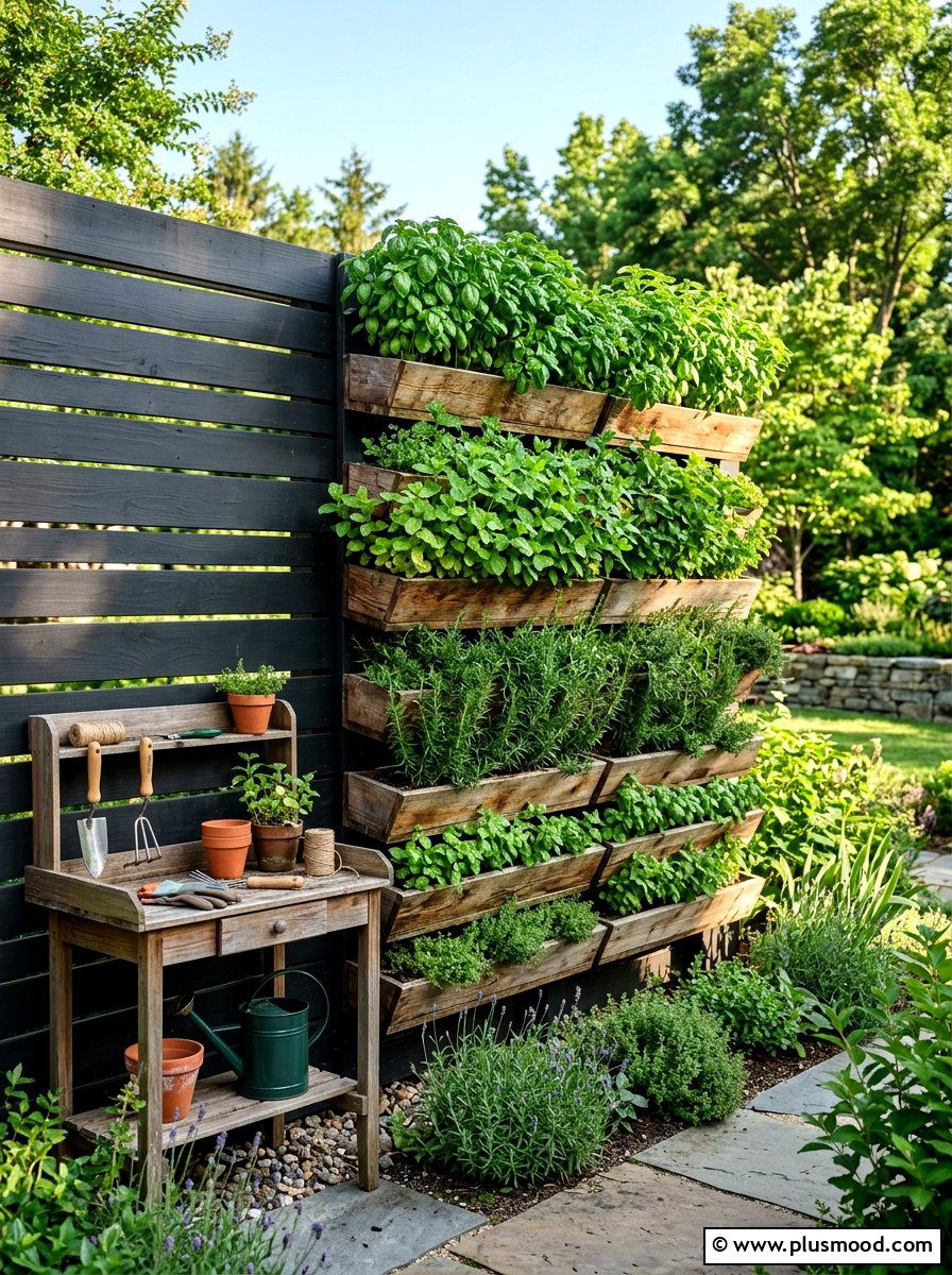 Make a Green Wall Useful as Well as Beautiful