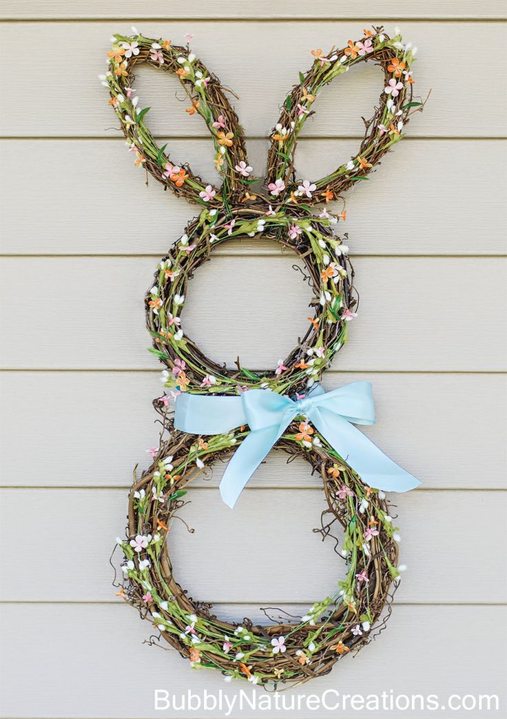 Rustic Double-Grapevine Bunny