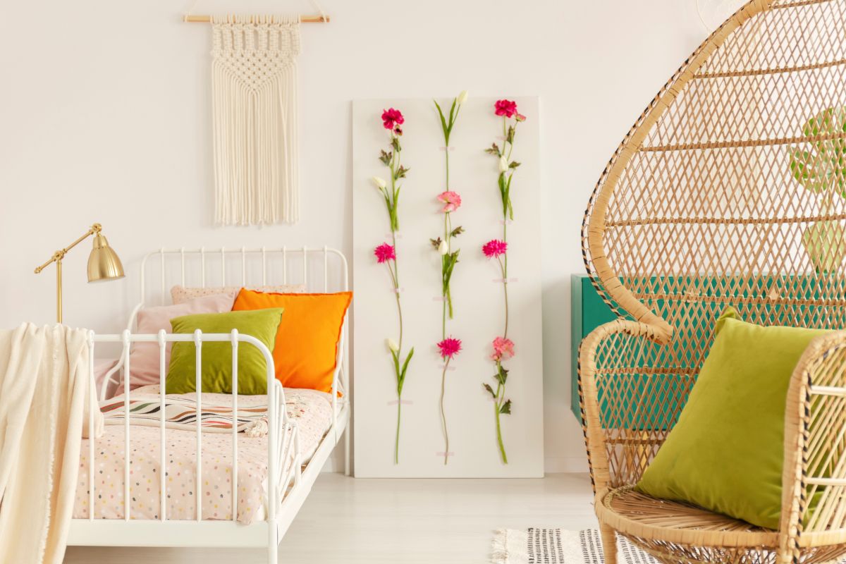 Oversized Floral Feature Panel